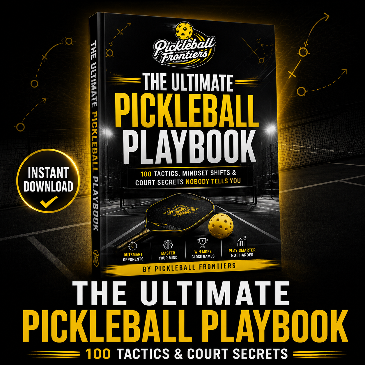 The Ultimate Pickleball Playbook Ebook Cover